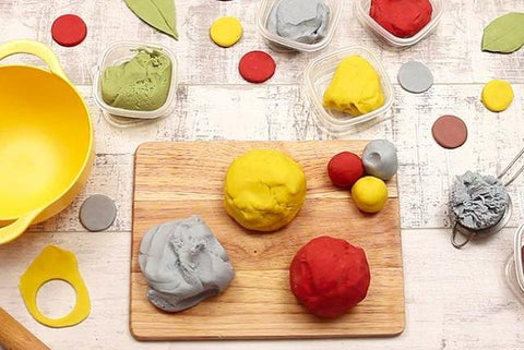 easy no cook play dough recipe for home