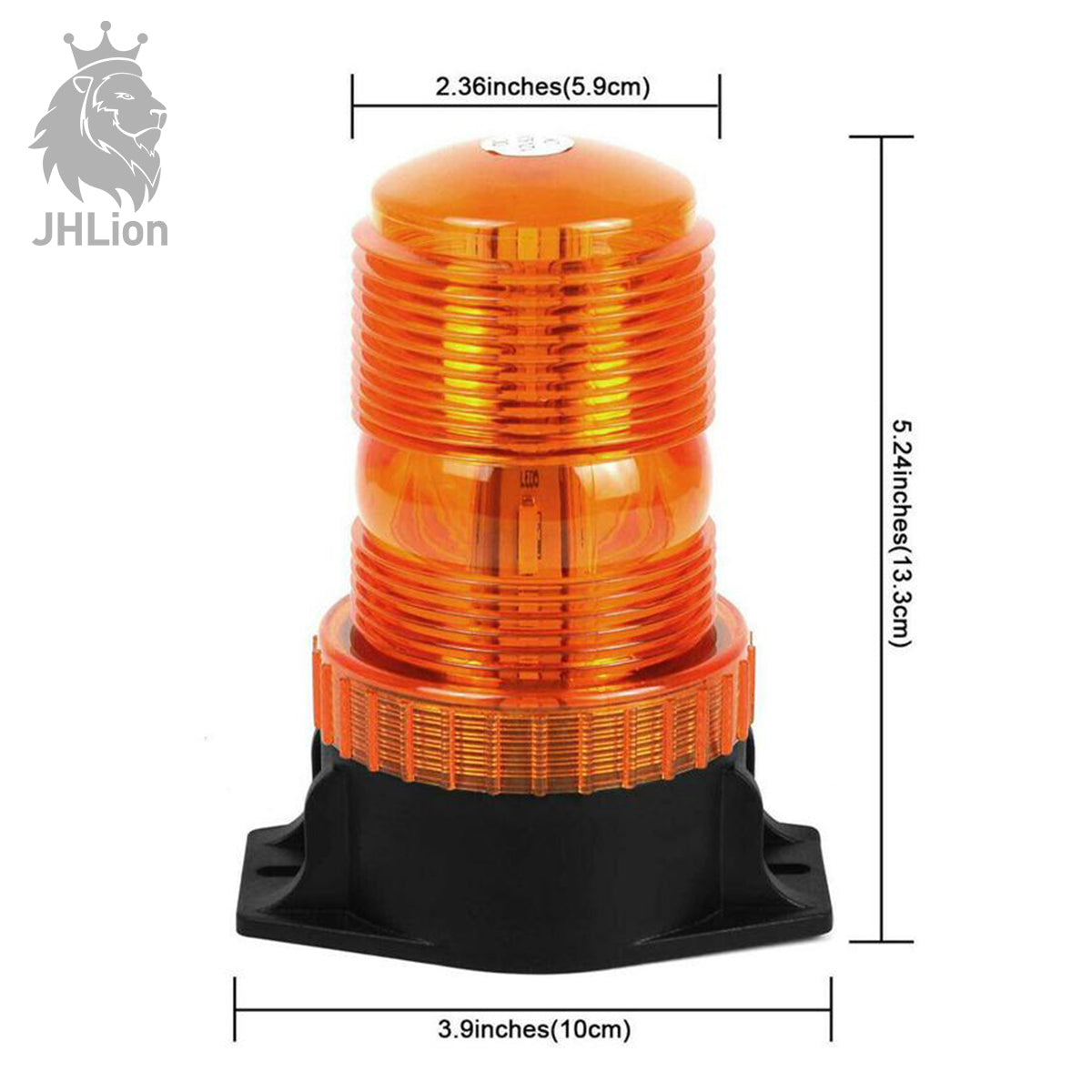 30 Led Amberyellow 15w Emergency Warning Flashing Safety Strobe Beaco