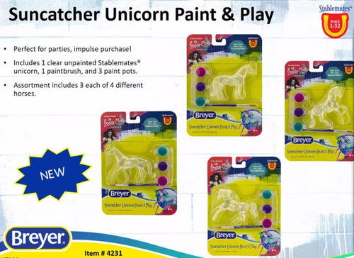 Breyer Suncatcher Horse Paint & Play