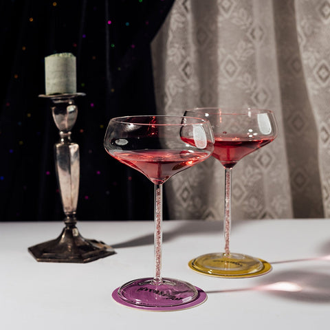 Crystal-Stemmed Cocktail Glasses – Greatfool