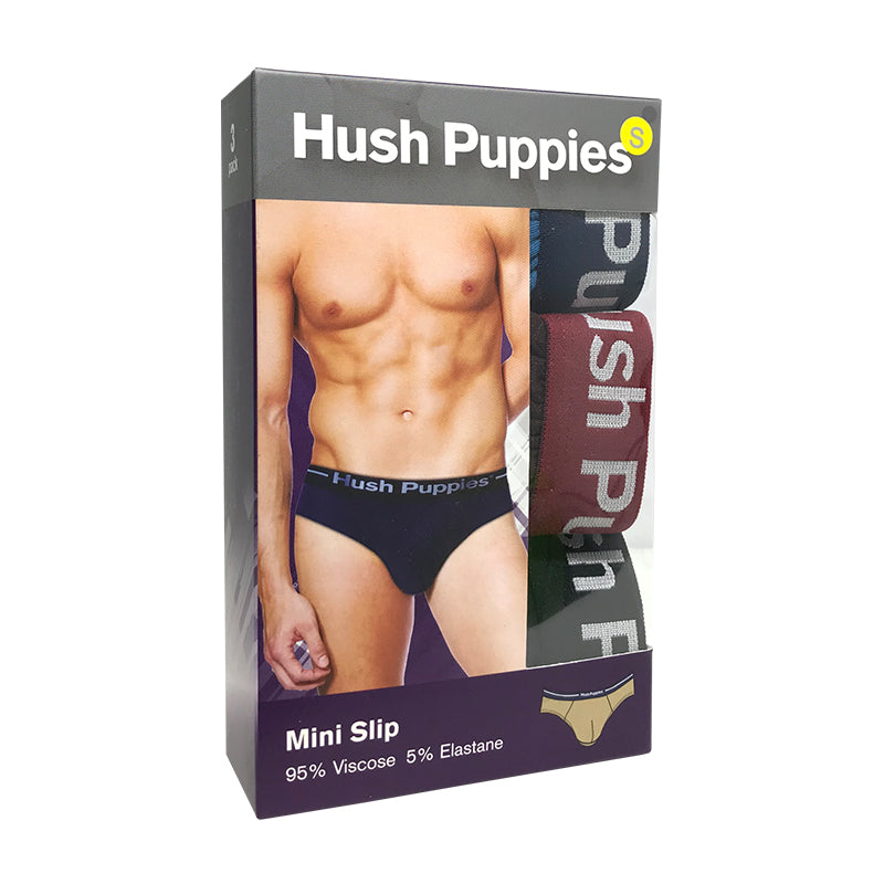 fósil Días laborables Dar Hush Puppies 3pcs Men's Brief | Viscose | Mini Slip HMB308465AS1 – HUSH  PUPPIES APPAREL (Official Singapore Store)