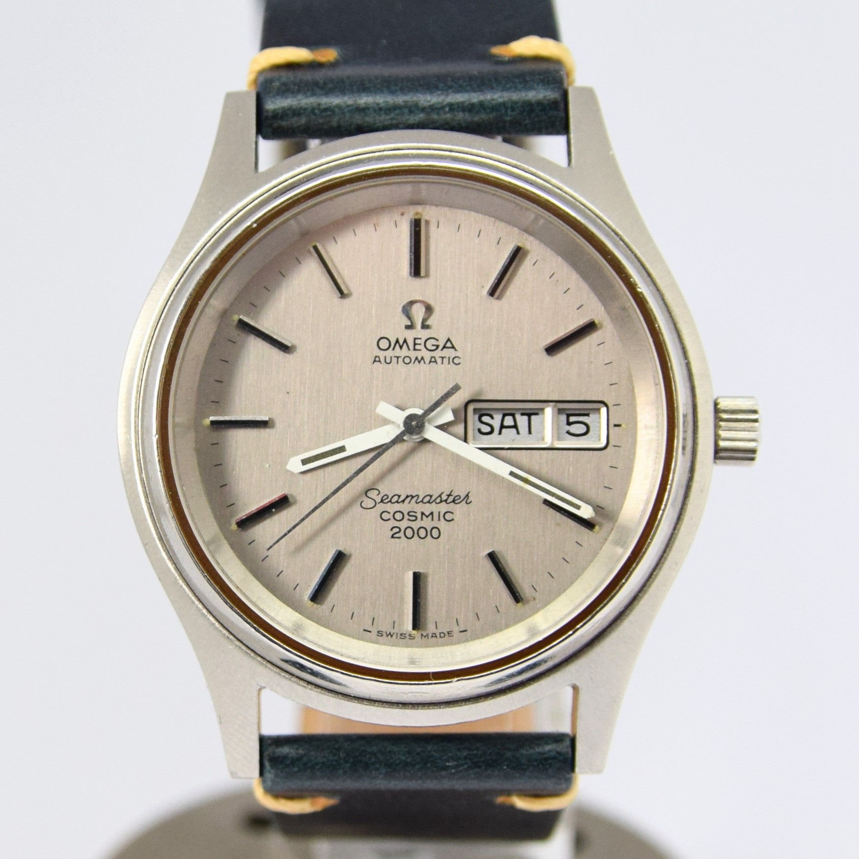 1972 Omega Large Cosmic 2000 Automatic Date Model 166.0129 | Antique ...