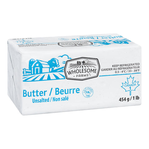 Wholefarm Unsalted Butter 454 Gr 1 Pack 5 99 Ea