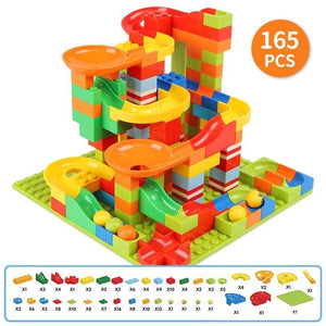 duplo marble maze