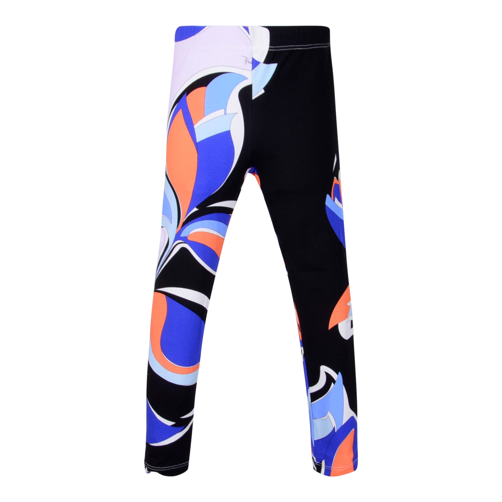 PUCCI, Junior Logo Leggings, Kids, Multi/Blk 999Ne