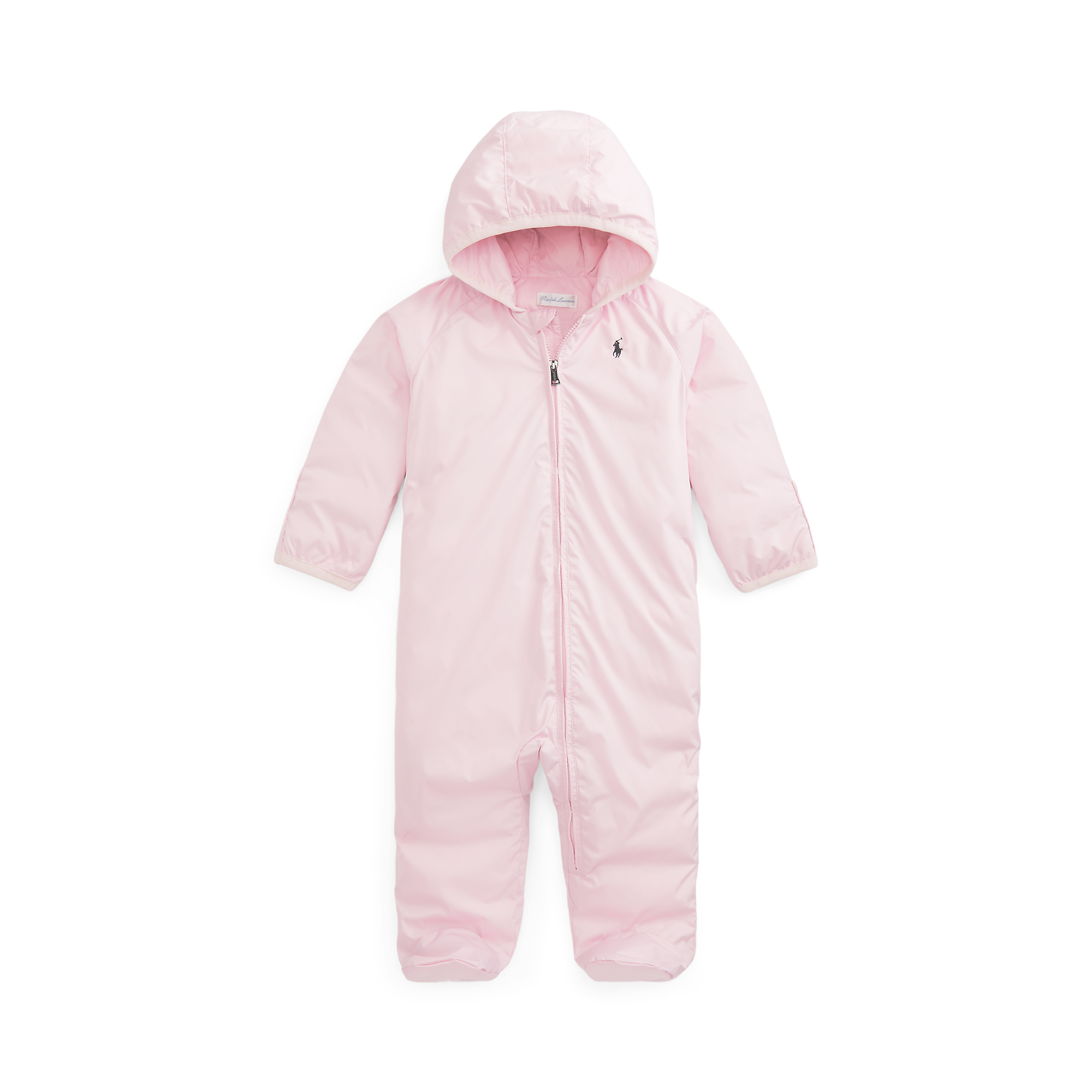Ralph Lauren- Pink Padded Snowsuit – Village Kids