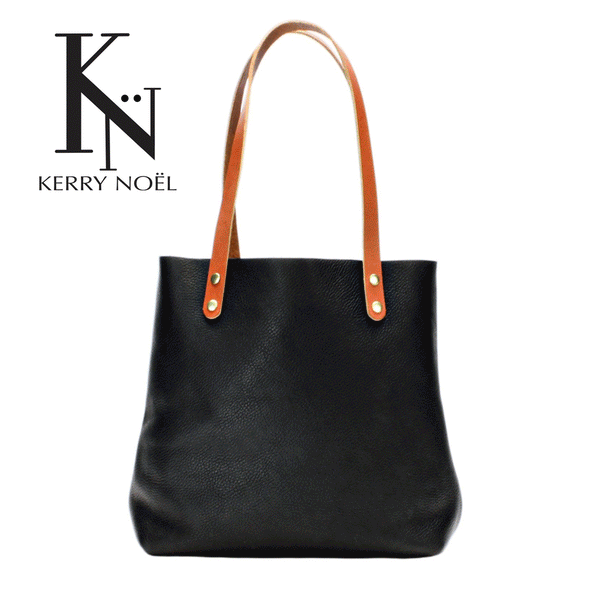 Kerry Noël Leather Customizable Leather Totes in a Variety of Colors!