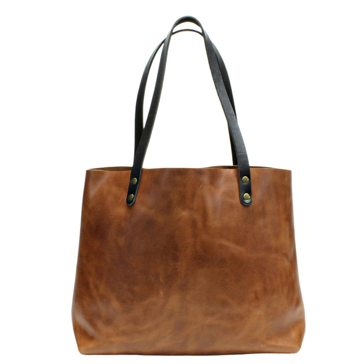 Large Tan Pull Up Leather Tote Bag | Kerry Noël