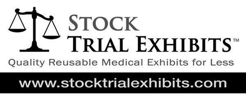 FREE Shipping from Stock Trial Exhibits on all Printed Trial-Sized Medical Exhibits