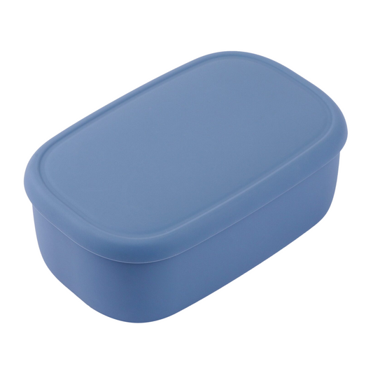 Wholesale Mr. Handy 2 Section Food Container- 38oz BLUE SILICONE LID