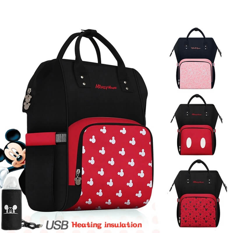 mickey mouse diaper backpack