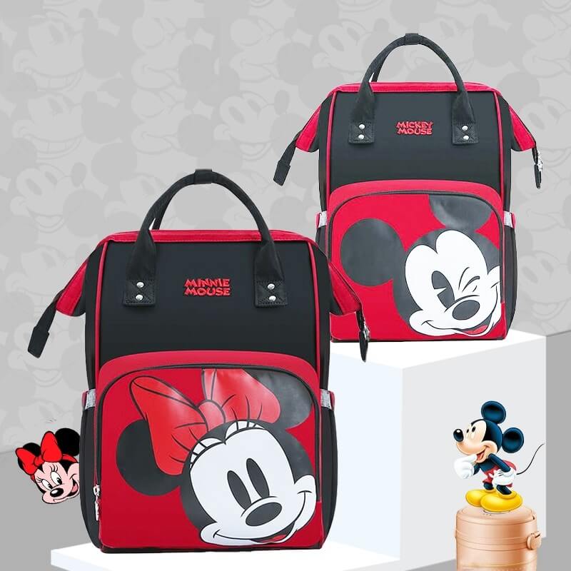 Minnie Mouse Large Backpack Diaper Bag – Madenfy