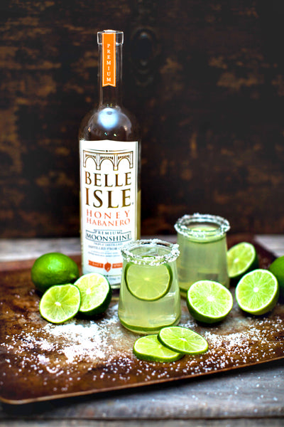 Spicy Margarita - Belle Isle Honey Habanero cocktail recipe