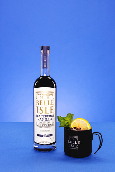 Blackberry Mule - Belle Isle Blackberry Vanilla cocktail recipe