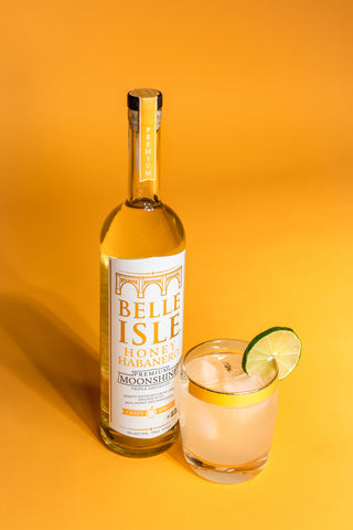 Spicy Lemonade – Belle Isle Honey Habanero cocktail recipe