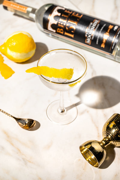 Moonshine Martini - Belle Isle Black Label cocktail recipe