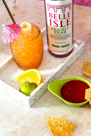 Tiki Cowboy – Belle Isle Prickly Pear cocktail recipe