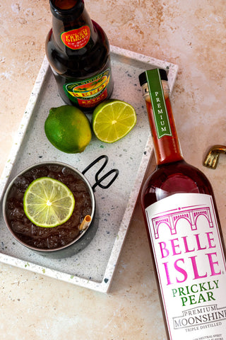 Prickly Mule – Belle Isle Prickly Pear cocktail recipe