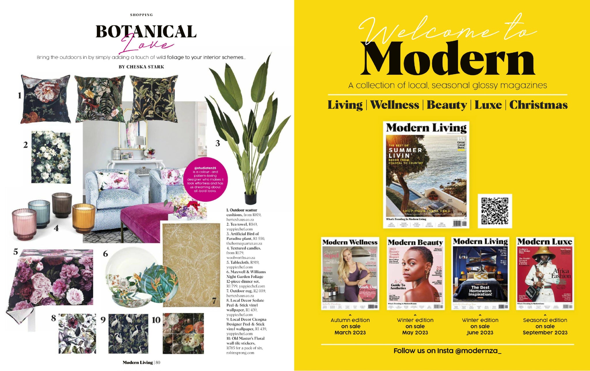 Modern living magazine summer 2023 issue