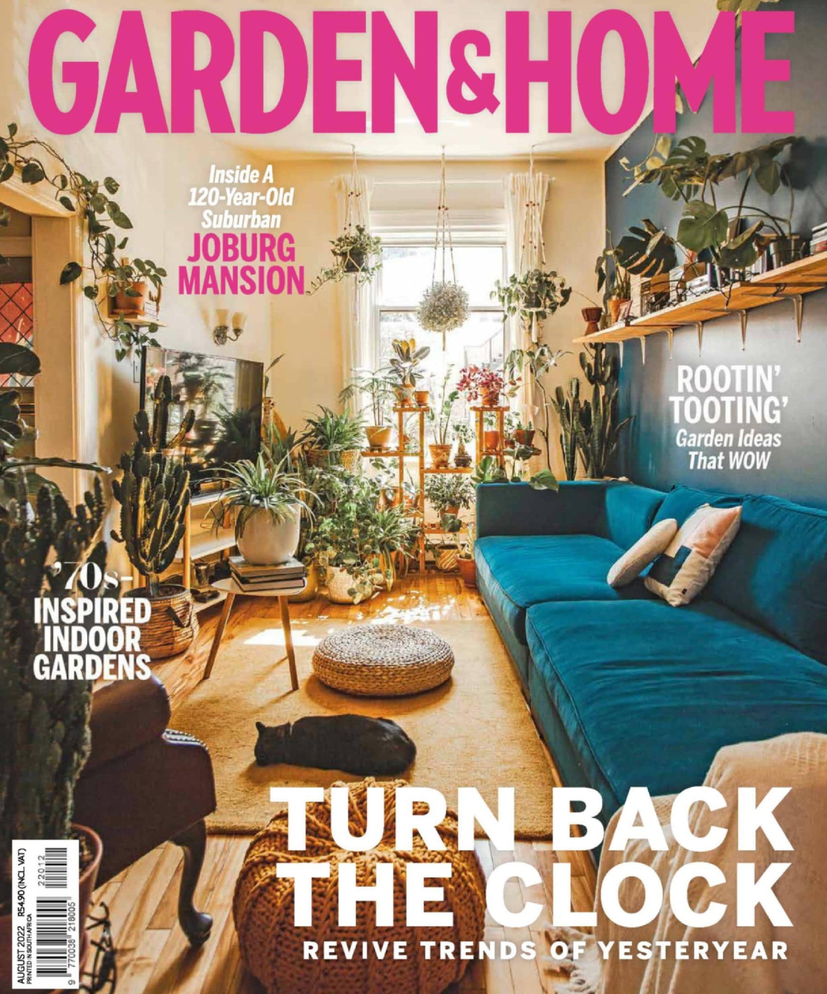 Garden and home magazine cover august 2022