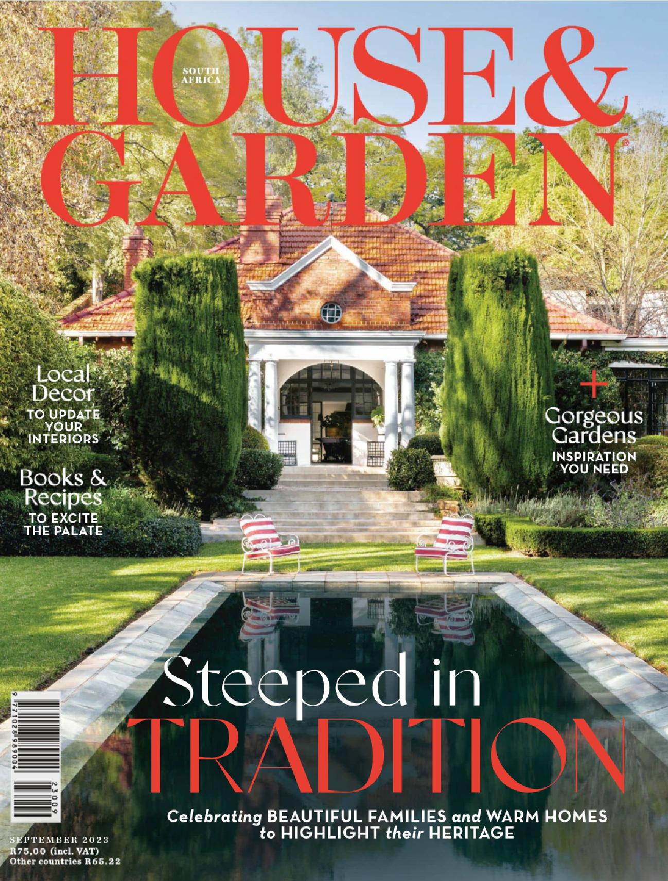 SA house and garden magazine september 2023 issue