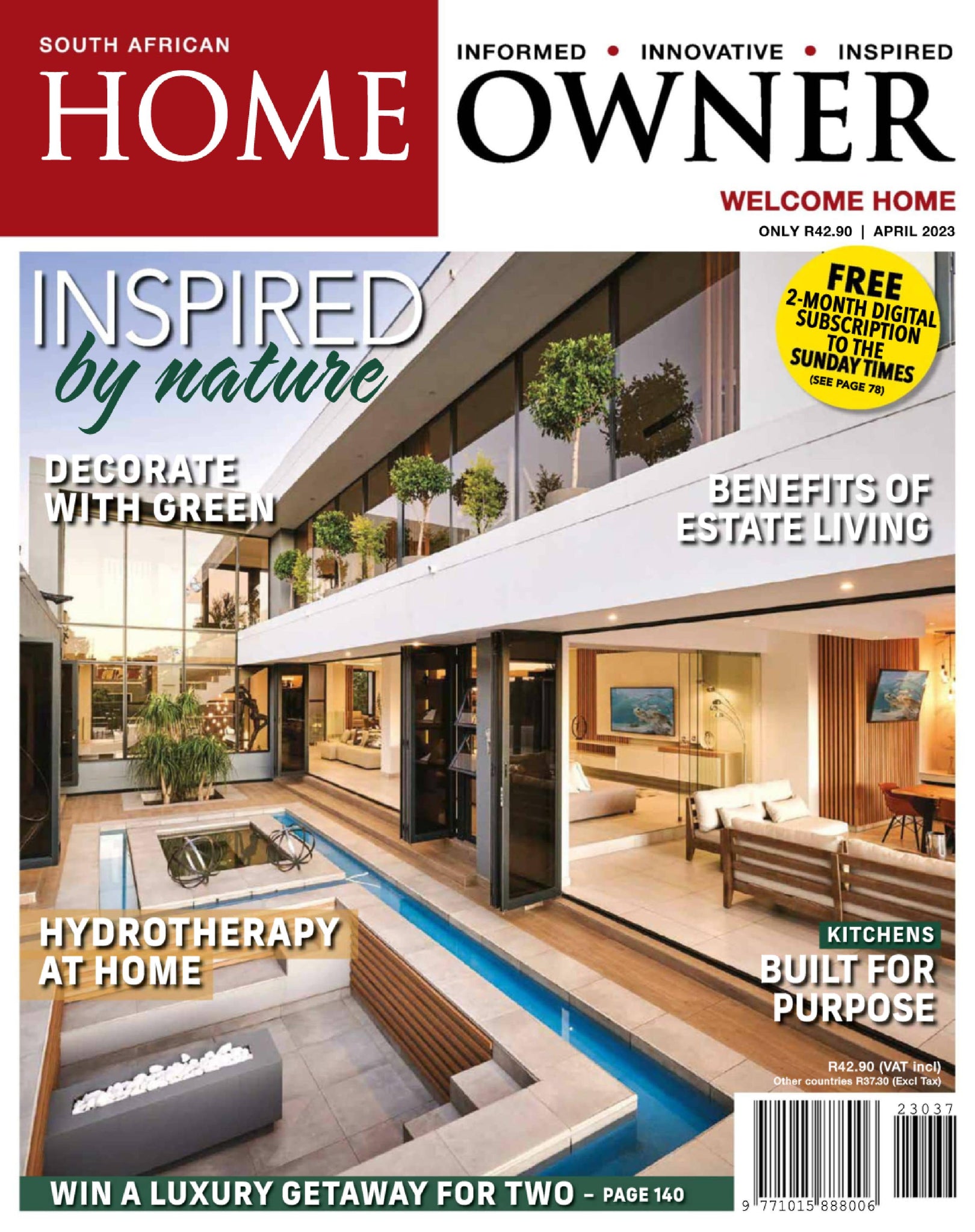 SA home owner magazine april 2023 cover