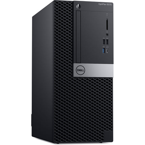 Dell Optiplex 5070 Mini-Tower Desktop, Intel Eight Core 9th Gen i7