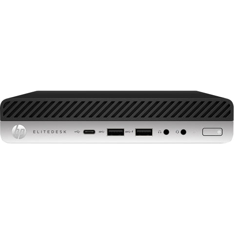 HP EliteDesk 800 G4 Desktop Mini PC, Intel Six Core i5 8500T 2.1