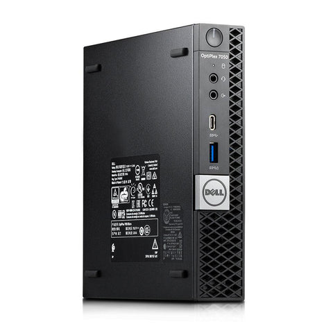 Dell Optiplex 7050 Micro Form Factor Desktop, Intel i5 7500T 2.7