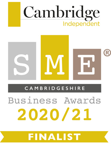 Cambridgeshire business awards 2020/21 finalist logo