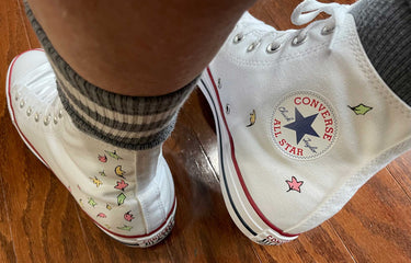 Custom Converse | Personalised Hand Painted Trainers