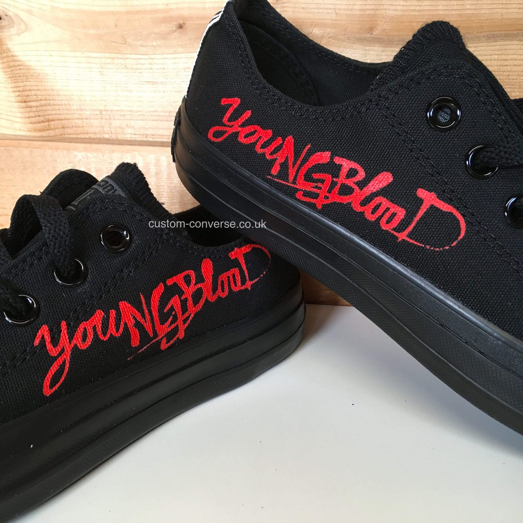 5 Seconds of Summer YoungBlood | Custom Converse Ltd