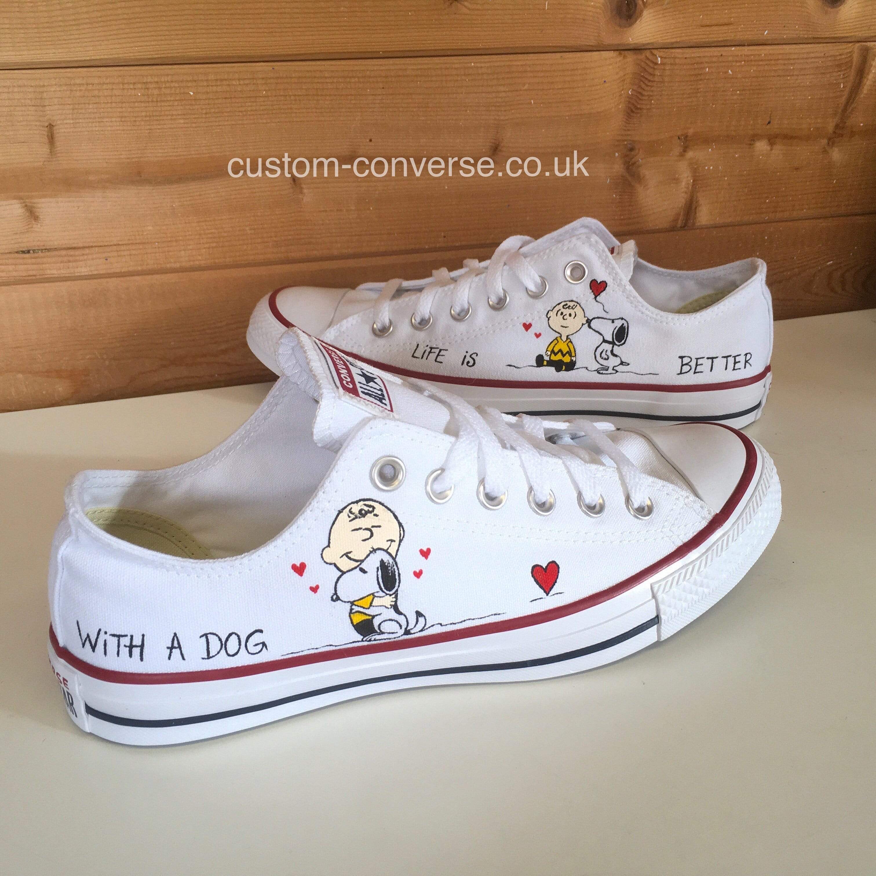 Charlie Brown & Snoopy | Custom Converse Ltd