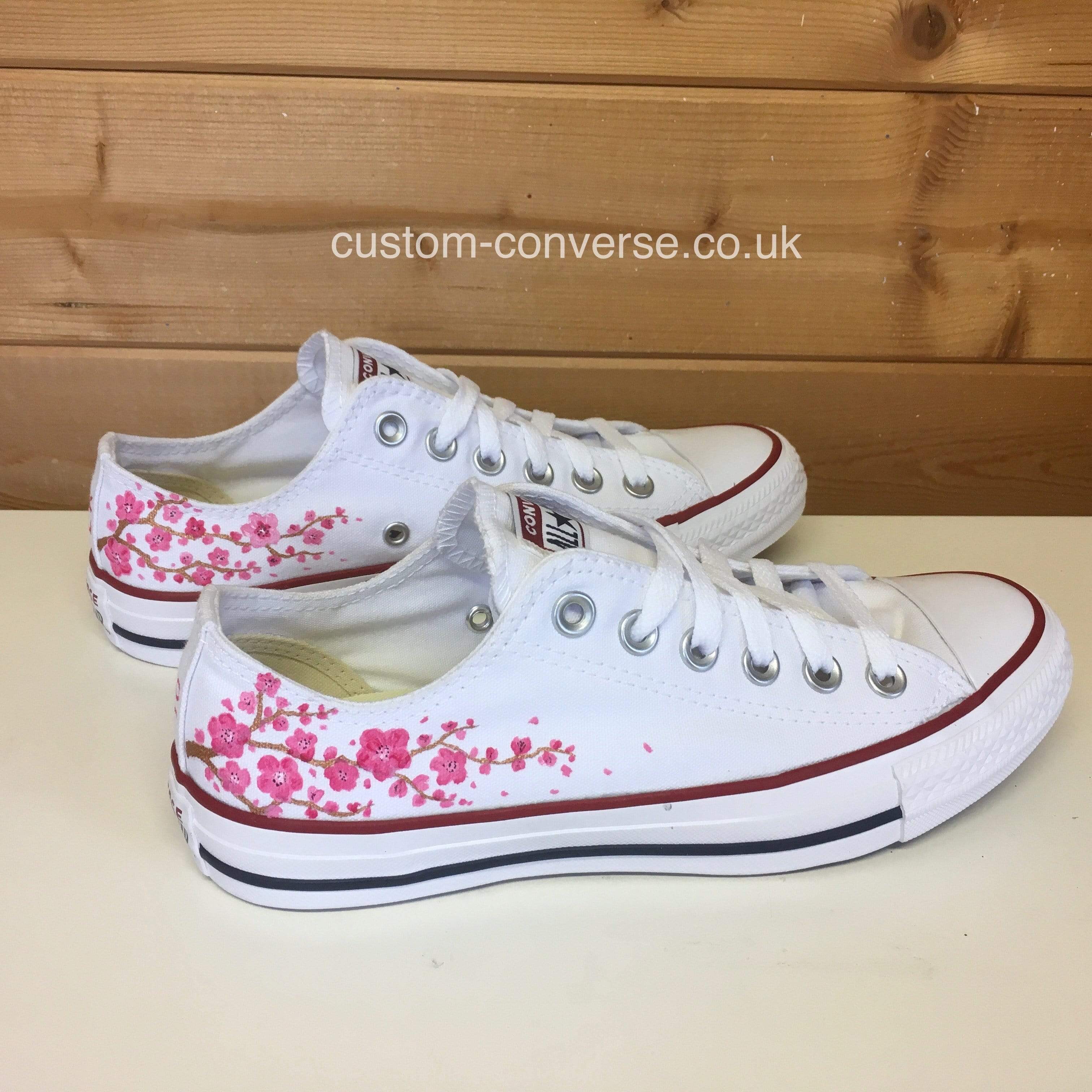 Cherry Blossom Custom Converse Ltd