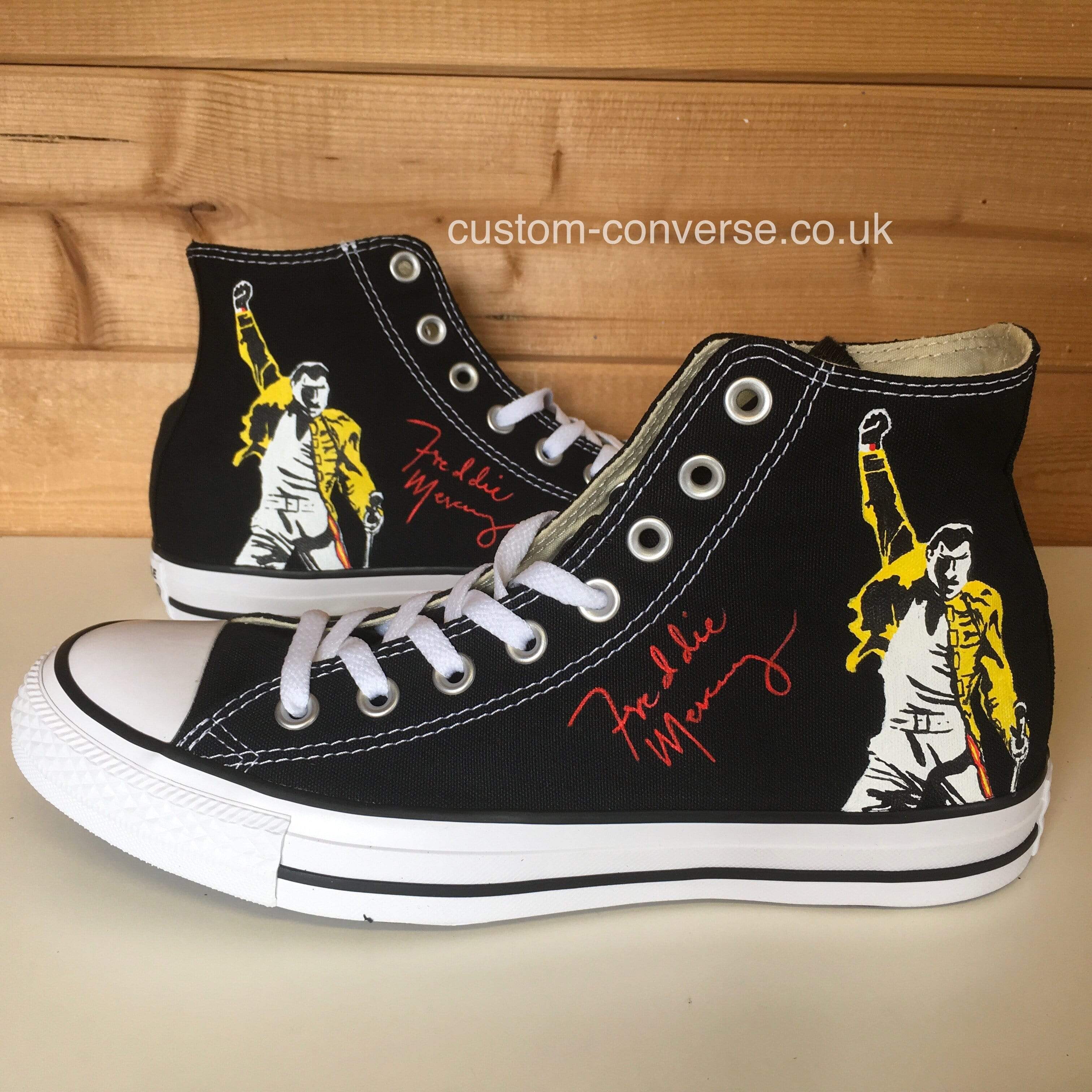 Freddie Mercury | Custom Converse Ltd