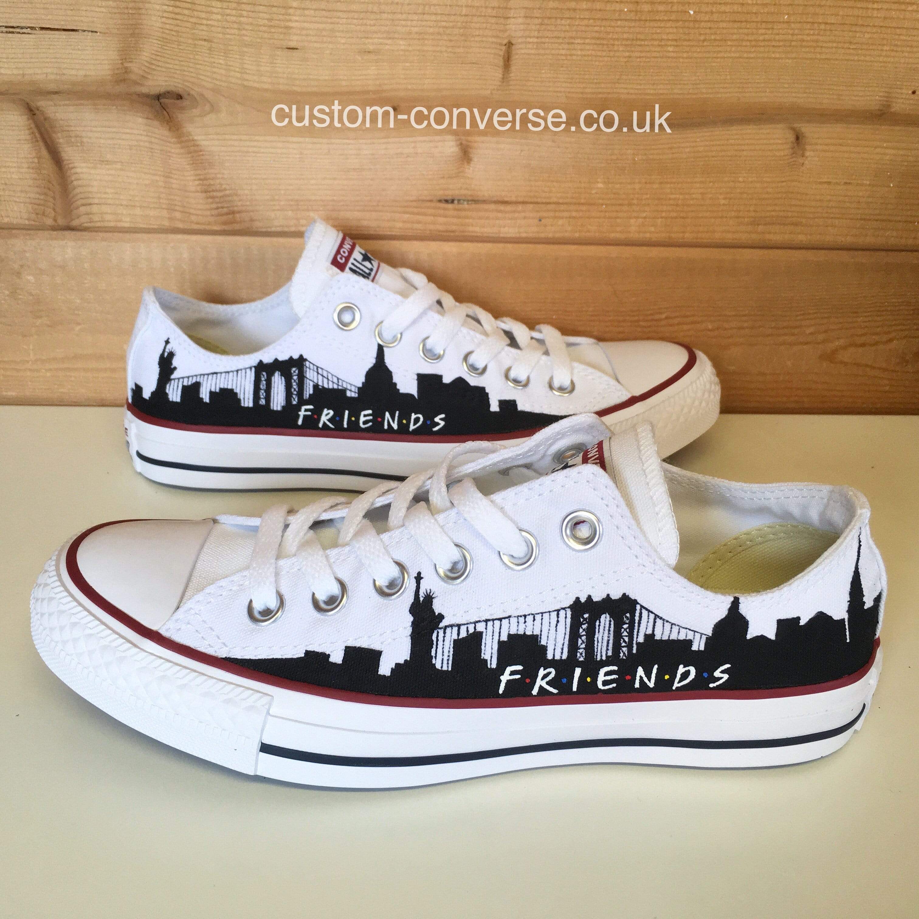 Friends New York Skyline | Custom Converse Ltd