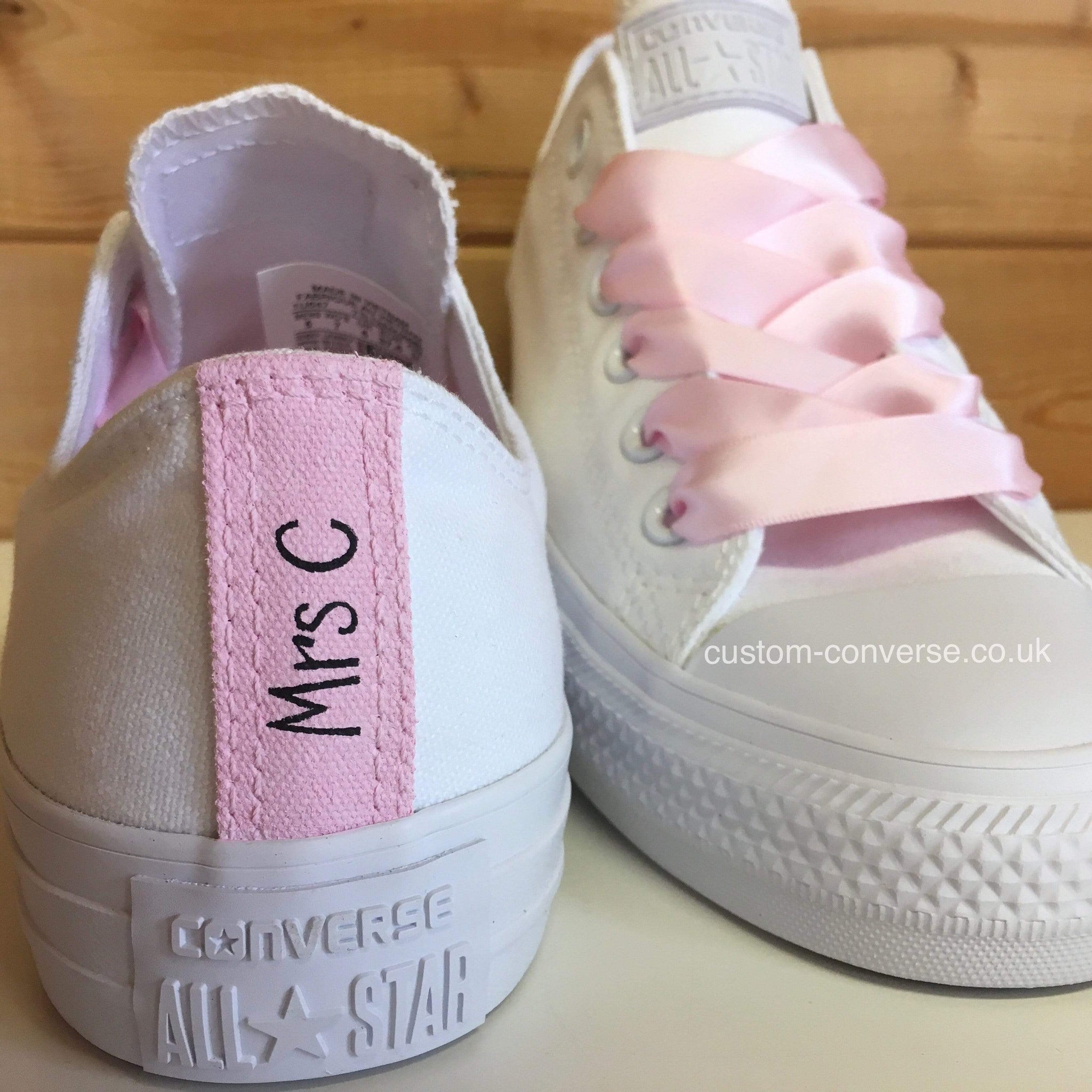 custom converse heel tags
