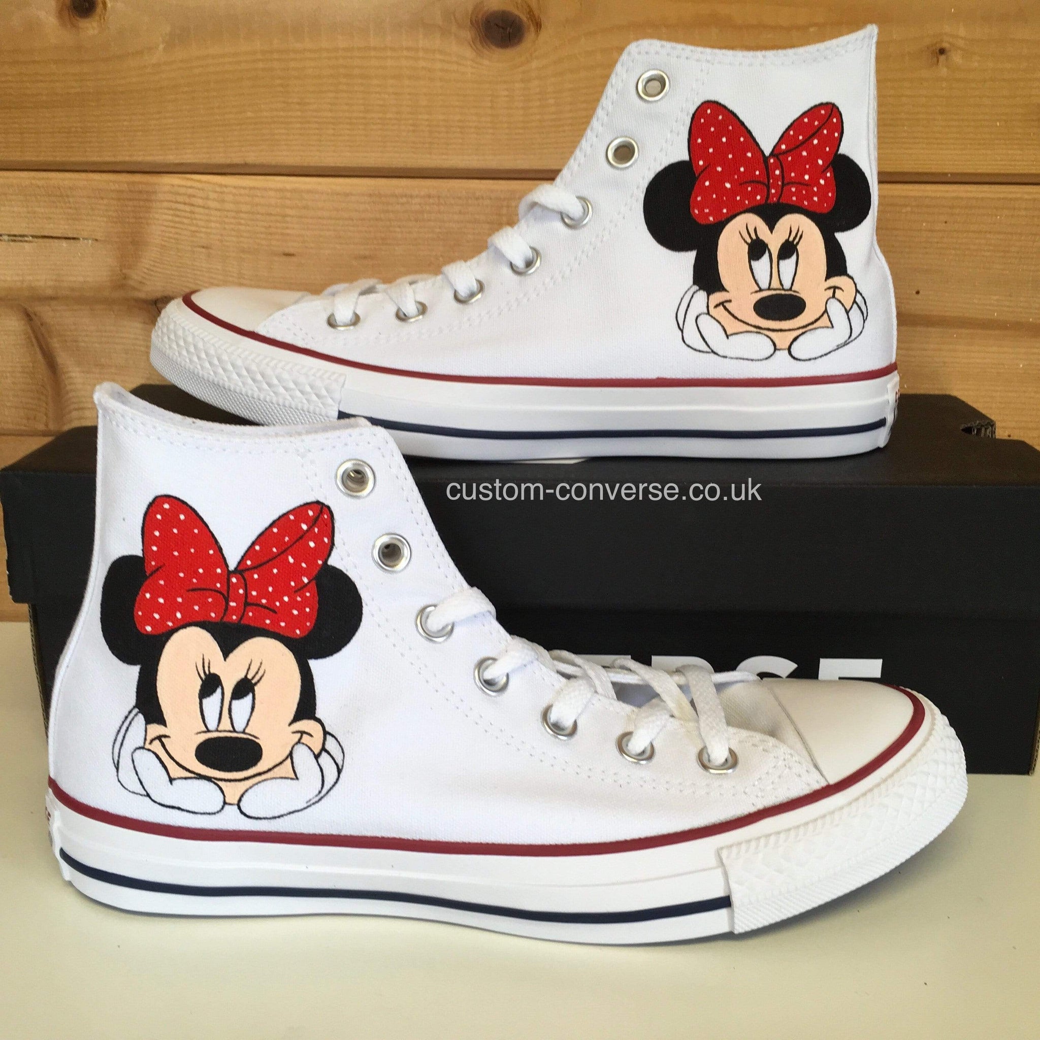 converse minnie mouse shoes