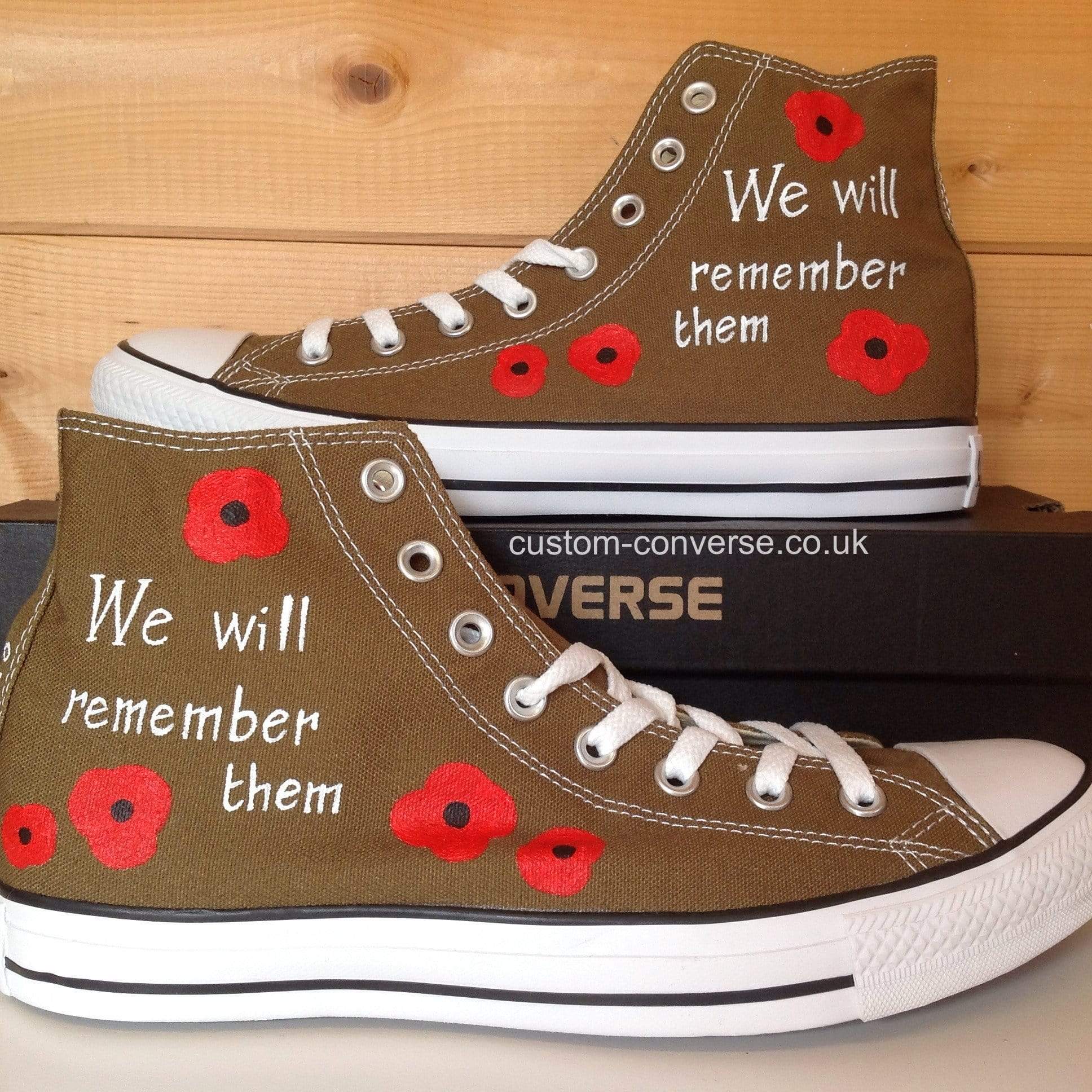 poppy brown converse