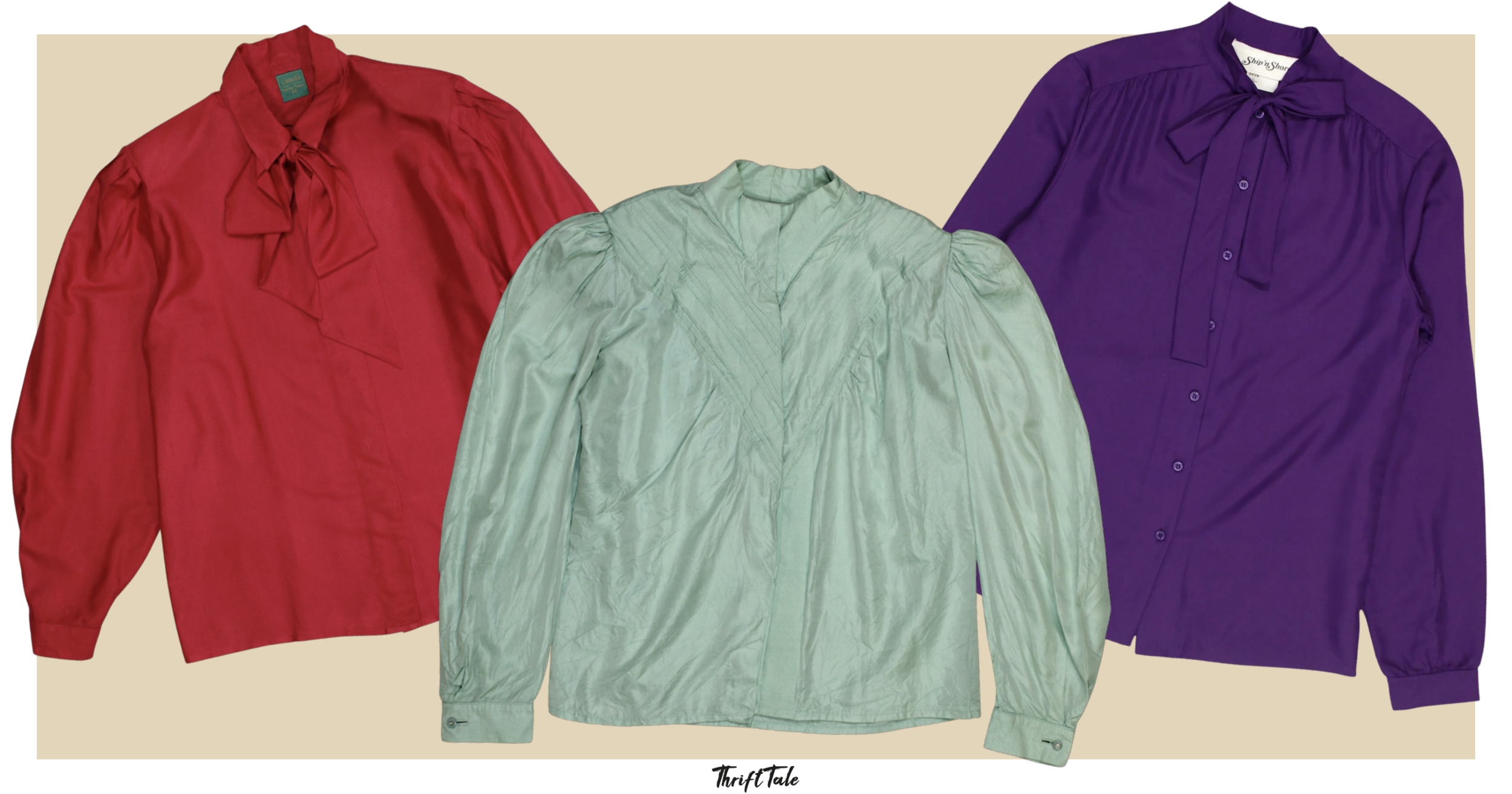 80s New Romantics blouses