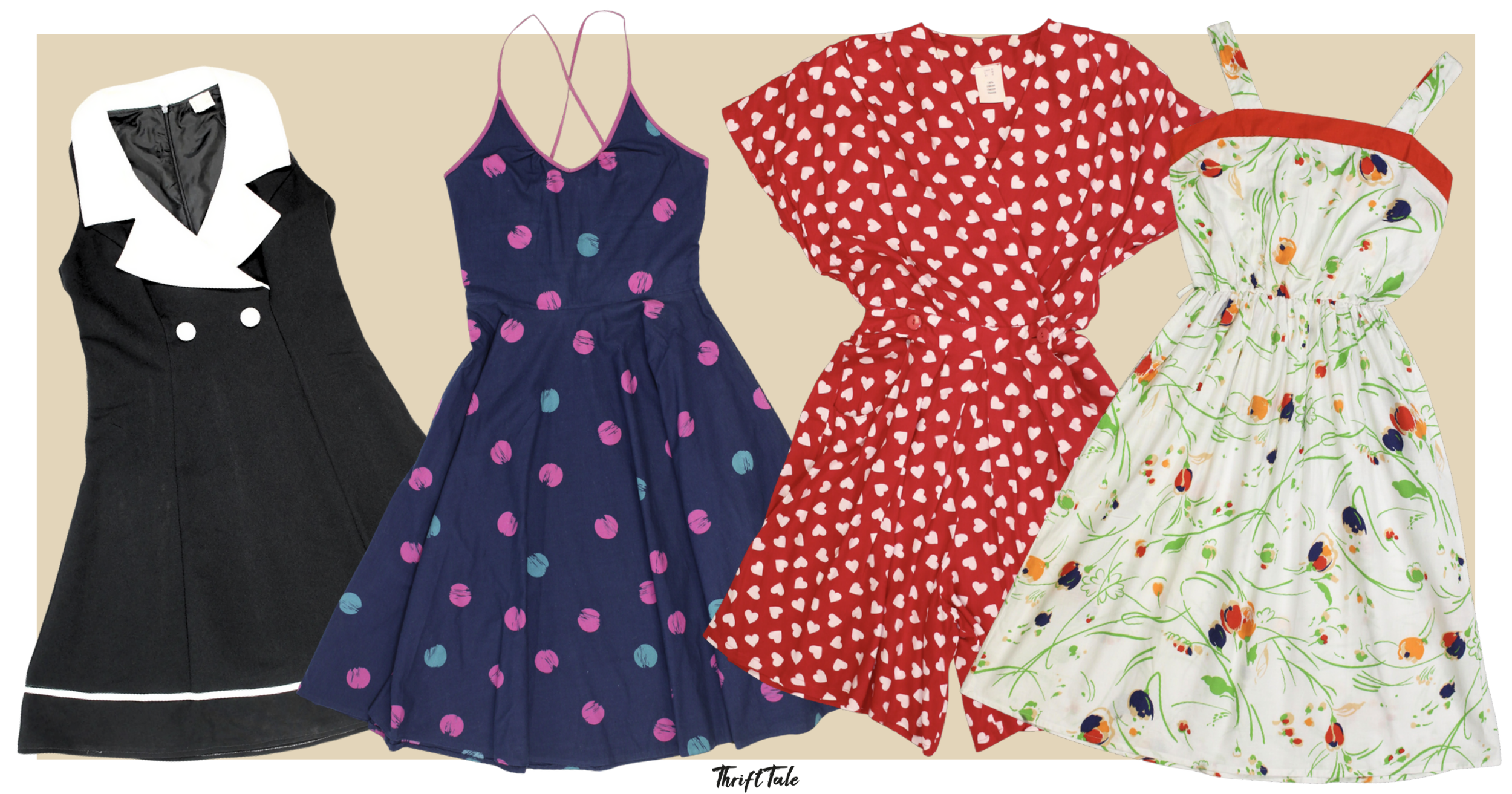80s does 50s retro rockabilly outfits