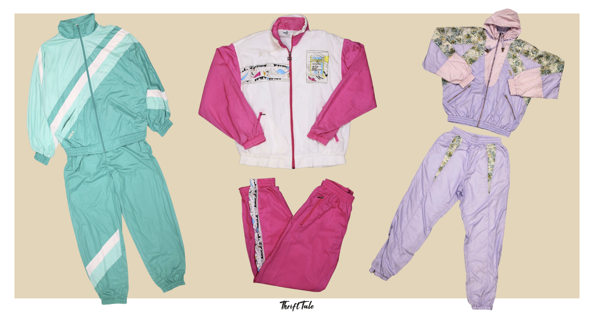 80s and 90s tracksuits