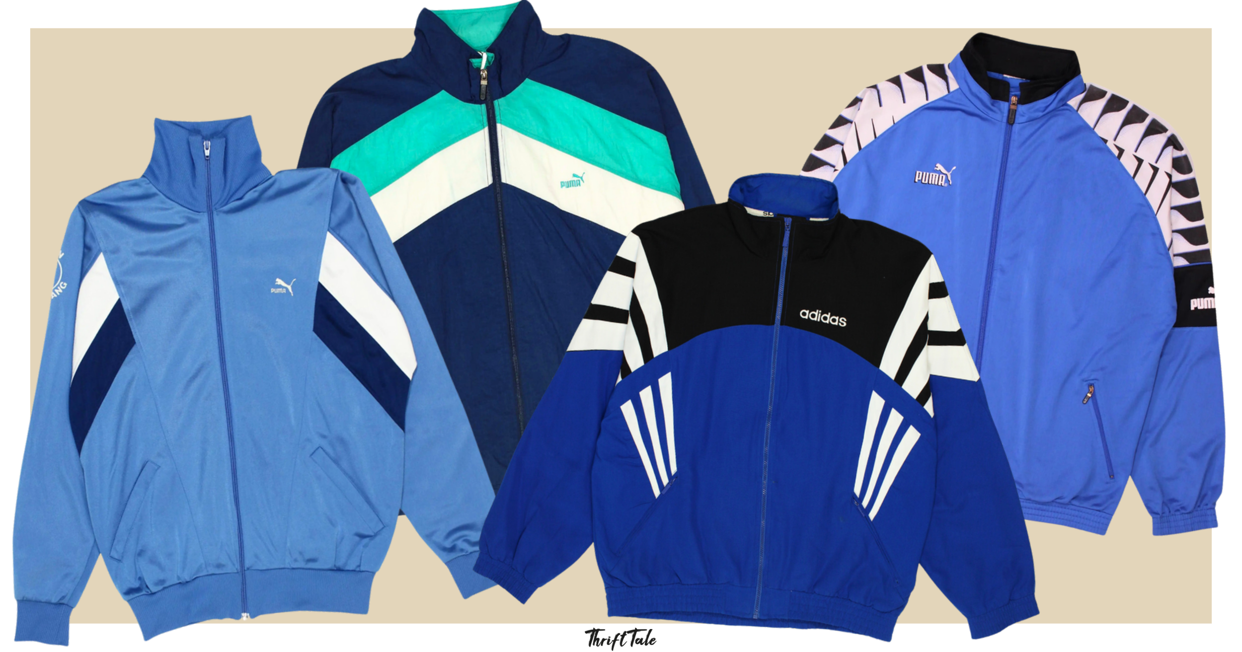 90s track jackets