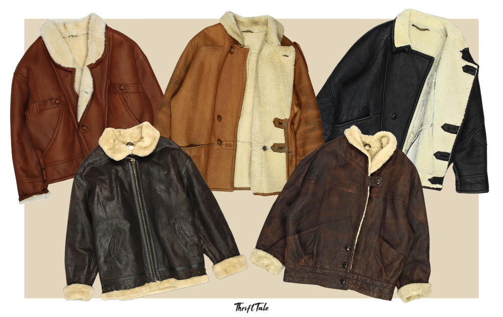 Vintage aviator jackets
