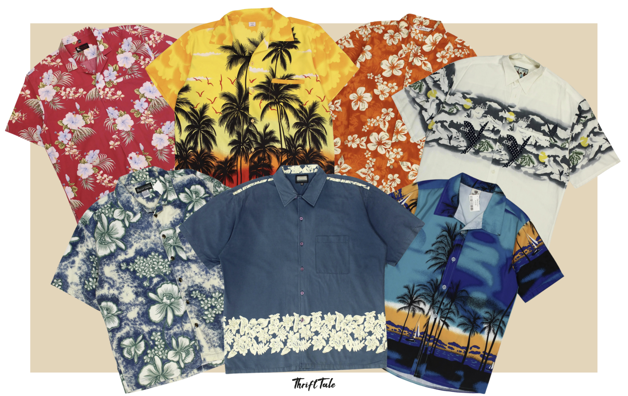 Men's Y2K printed shirts