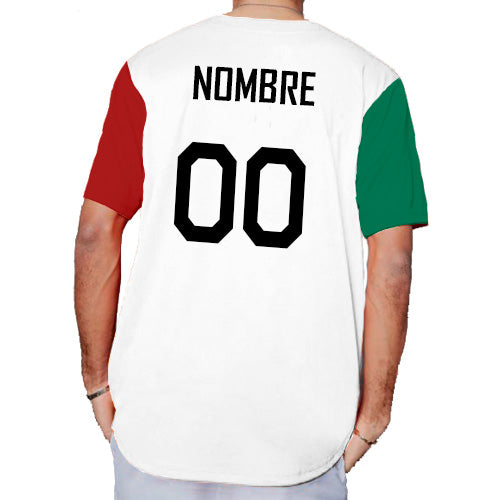 Jersey México Béisbol Personalizado Idink Clothing