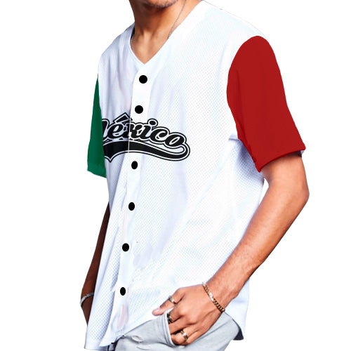 Jersey México Béisbol Personalizado Idink Clothing