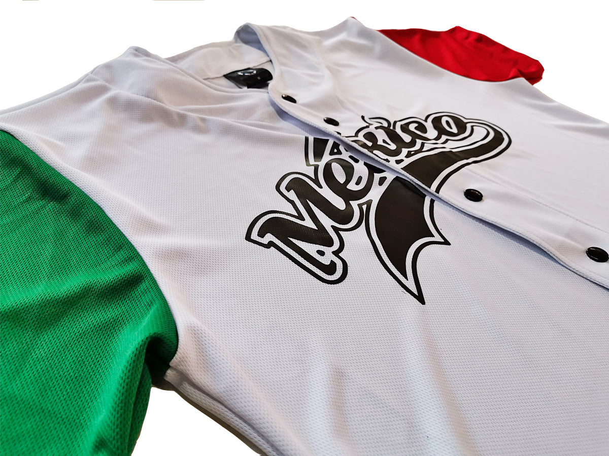 Jersey México Béisbol Personalizado Idink Clothing