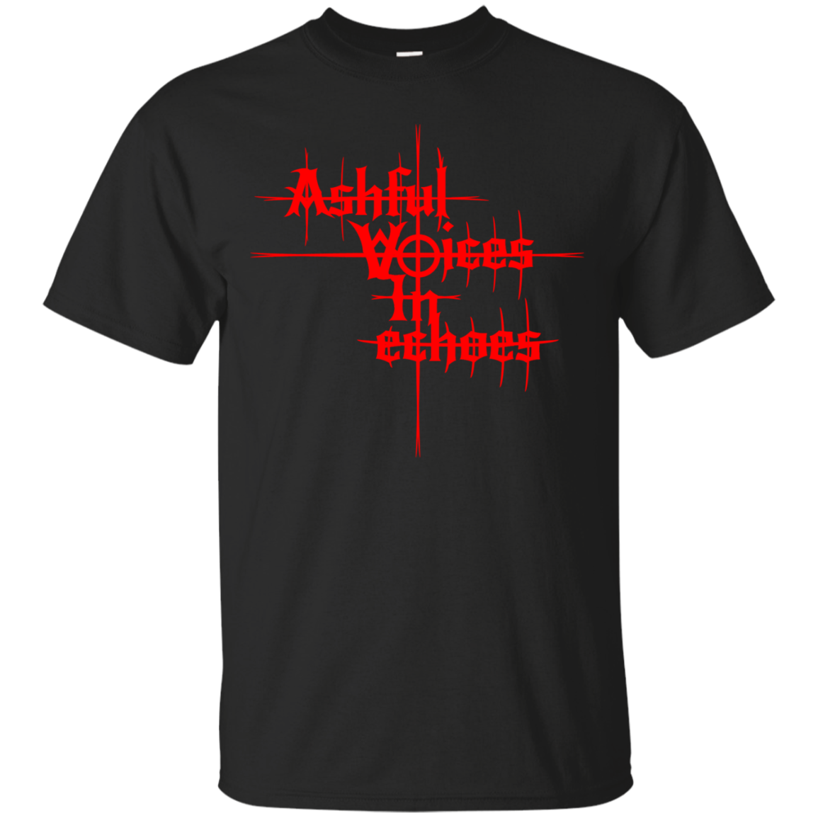 :2nd End; Designs Ashful Voices in Echoes T-Shirt