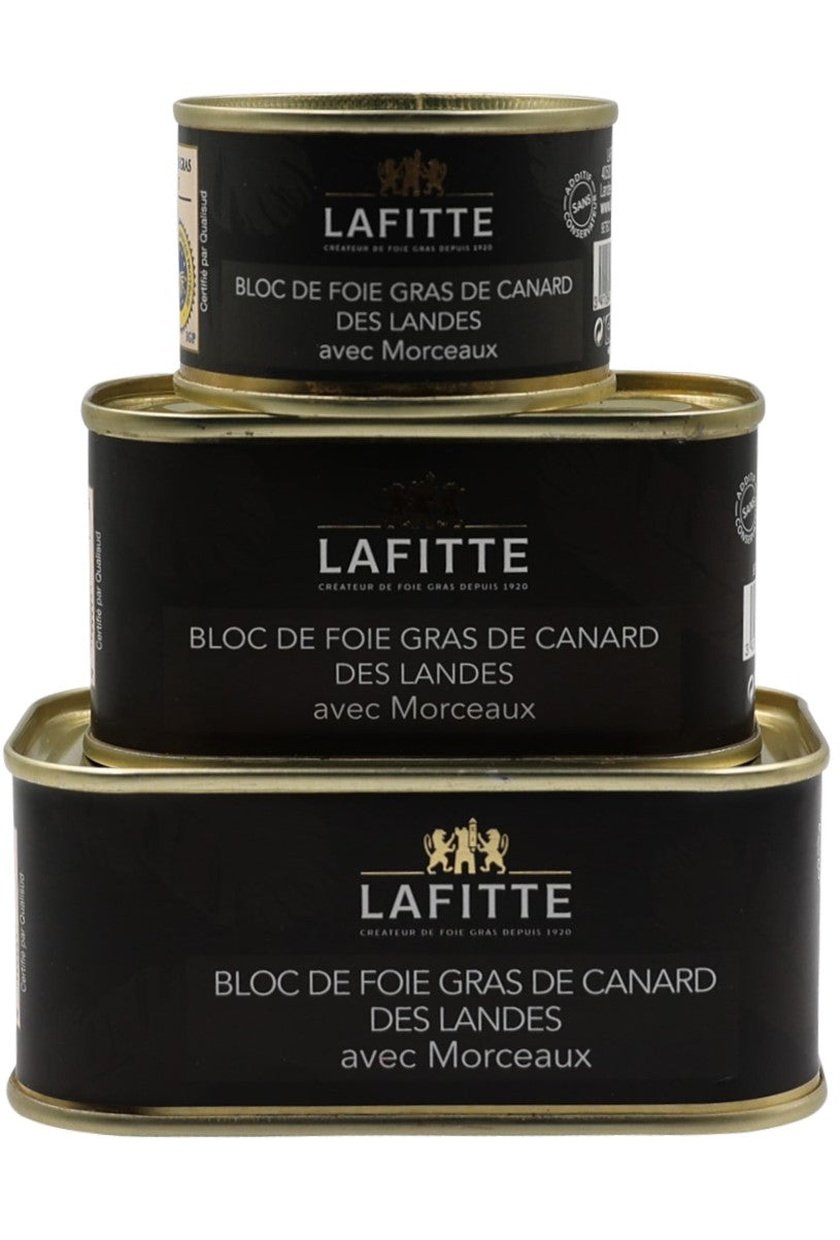 Billede af Bloc de Foie Gras aux Landes avec Morceaux - Maison Lafitte, Frankrig - 65 gr.